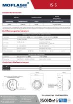 Datenblatt - Sirene IS-S - 2