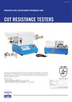 CUT RESISTANCE TESTERS