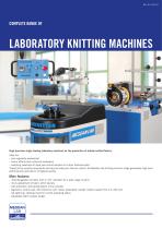 LABORATORY KNITTING MACHINES