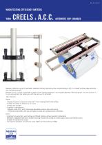 YARN CREELS & A.C.C. AUTOMATIC COP CHANGER