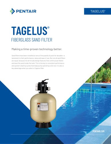 FIBERGLASS SAND FILTER