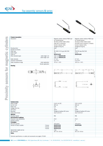 Top assembly sensors S series