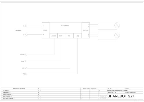 Dimmer wiring diagram
