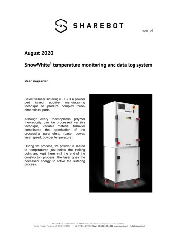 Snowwhite2 Temperature LOG