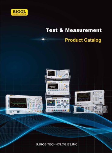 Test & Measurement Product Catalog