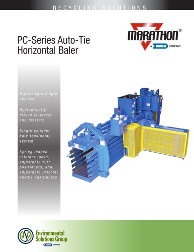 PC-Series Auto-Tie Horizontal Baler