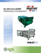 RJ-225 and RJ225HD Stationary Compactors Brochure