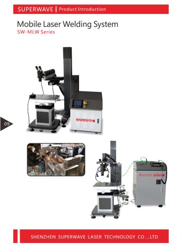 Superwave laser mobile arm laser welding machine