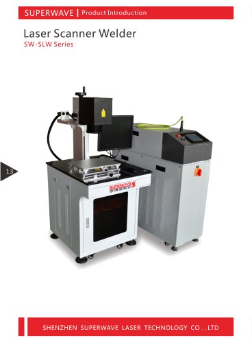 Superwave laser scanner welding machine