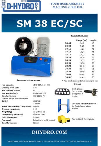 SM 38 EC/SC