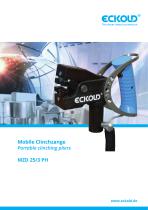 ECKOLD Mobile Clinchzange MZD 25/3 PH