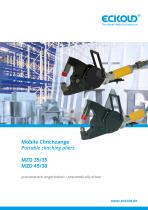 ECKOLD Mobile Clinchzange MZD 45/30 (R-DF)