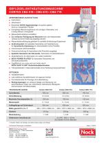 Geflügelenthäutungsmaschine CBU-2