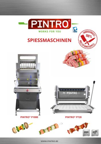 SPIESSMASCHINEN P720 - P1000