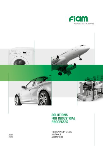Allgemeiner Katalog der Fiam-Lösungen