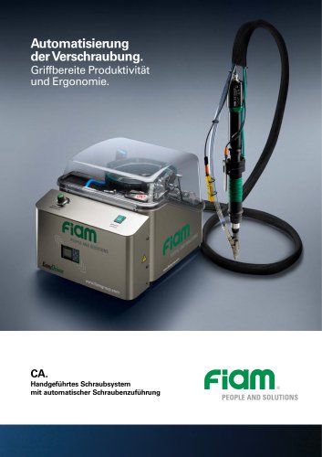 Easydriver CA Verschraubungssysteme mit automatischer Schraubenzuführung