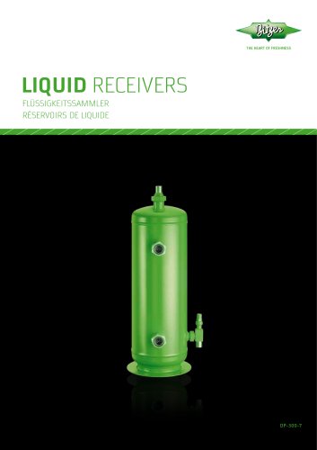 Liquid receivers DP-300-7