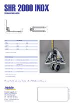 SHR 2000 INOX EDELSTAHL-SCHNELLHUBWAGEN - 2