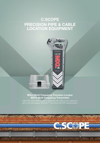 PRECISION PIPE & CABLE LOCATION EQUIPMENT