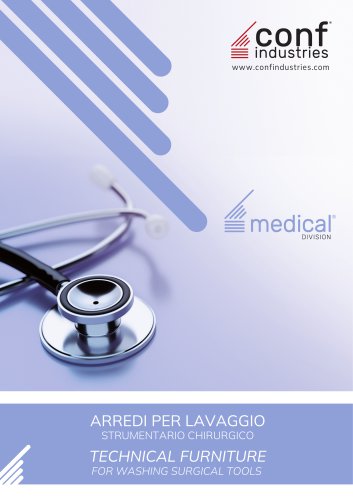 TECHNICAL FURNITURE  FOR WASHING SURGICAL TOOLS