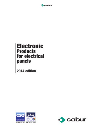 electronic products for electrical panels