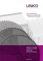 PLATTENAUFTEIL SÄGEBLATTPROGRAMM  Hartmetall & Diamant