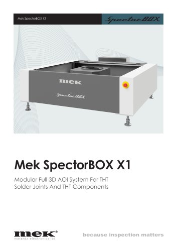 Mek SpectorBOX X1