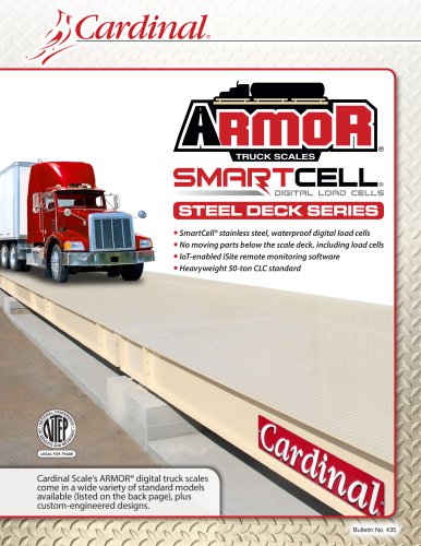 ARMOR TRUCK SCALES STEEL DECK SERIES