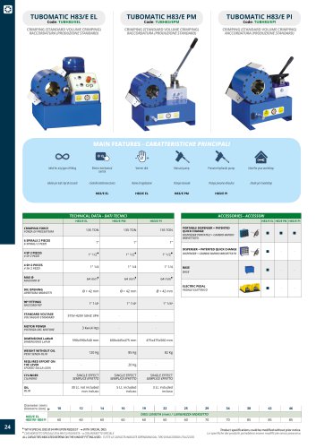 TUBOMATIC H83/E PM