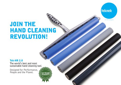 JOIN THE HAND CLEANING REVOLUTION!