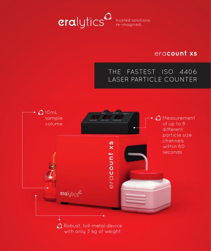 ERACOUNT XS Datasheet