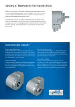 Die neuen absoluten Ethernet-Drehgeber. Kommunikativer. Kompakter. - 2