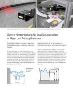 PosConHM - Clevere Höhenmessung mit 3D Lichtschnittsensorik. - 3