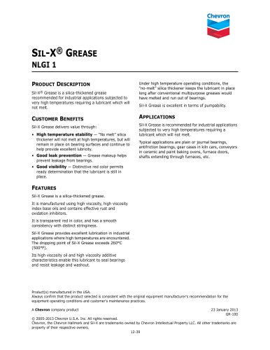 SIL-X&reg; GREASE