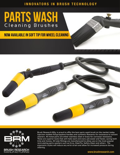 Parts Wash Brushes