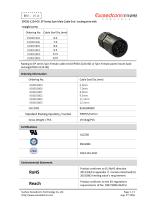 EP050-1224-00EP Series 5pin Male Cable End with straight screw