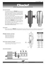 DIADEF deposit separators