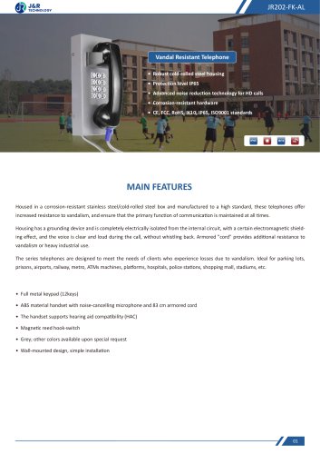 JR202-FK-AL Specification