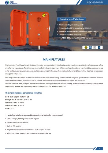JREX106-A02-AL Specification