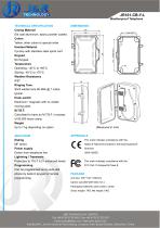 Téléphone de tunnel d'urgence JR101-CB-L - 2