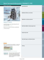 Basis Servoantriebssystem SINAMICS V90 - 5