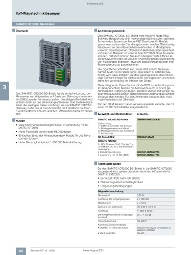 IIoT-Wägetechniklösungen