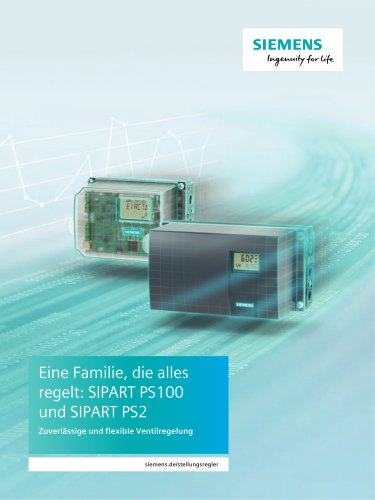 SIPART PS100 und SIPART PS2