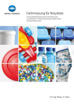 Farbmessung für Rezyklate