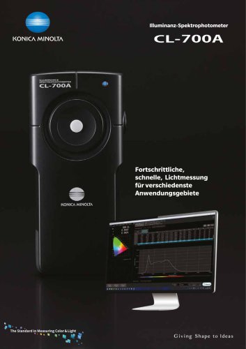 Illuminanz-Spektrophotometer CL-700A