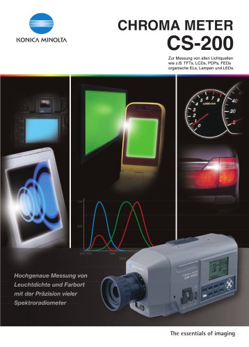 Konica Minolta Chroma-Meter CS-200