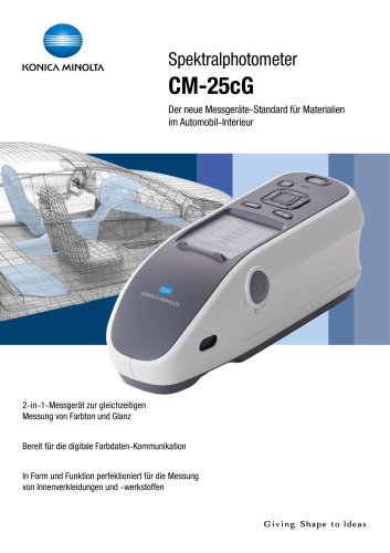 Spektralphotometer CM-25cG