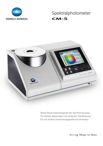 Spektralphotometer CM-5