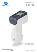 Tragbares Spektralphotometer CM-17d-1
