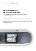 Tragbares Spektralphotometer CM-25cG-2
